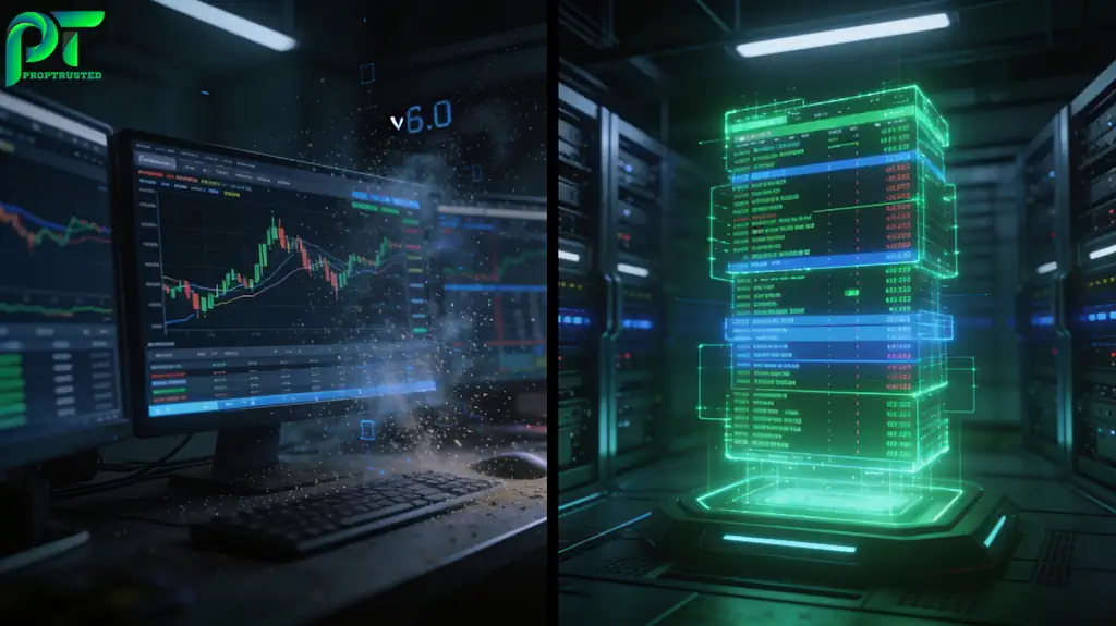 The structural shift from CFD forex prop firms to CME futures prop trading platforms in 2026.