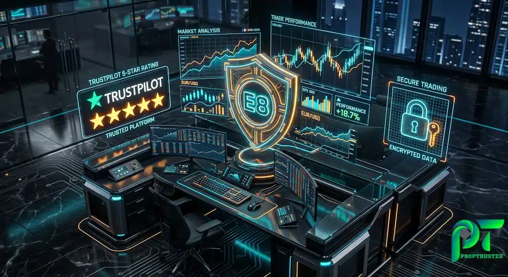 Is E8 Markets Legit? 2026 Audit and CEO Dylan Elchami Review by PropTrusted